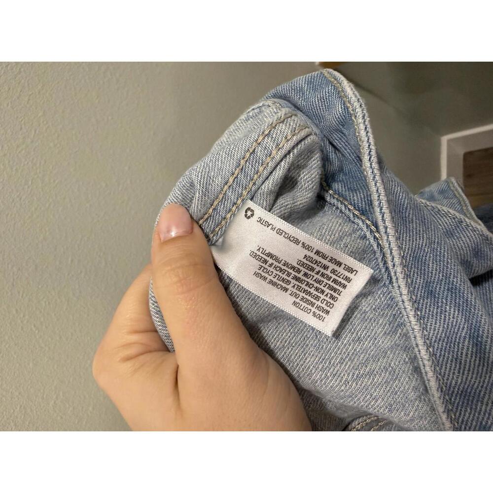 Wild Fable Patchwork Colorblock Cropped Denim Jac… - image 5